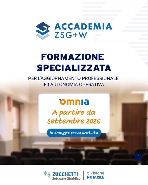 Post Instagram APAN: Accademia ZSG+W, formazione specializzata Omnia a partire da settembre 2026